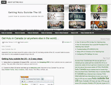 Tablet Screenshot of gettinghulu.com